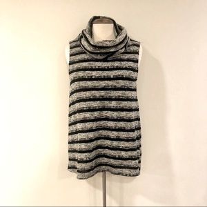 Anthropologie Knit Roll Neck Sweater Top
